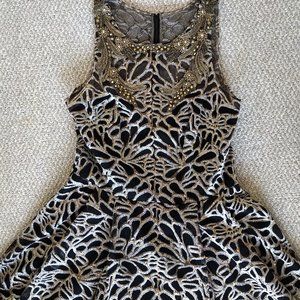 Marchese Notte Couture Evening Dress.